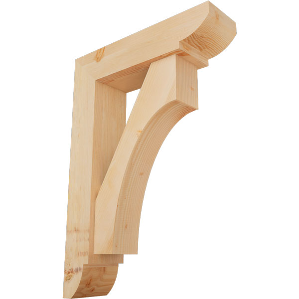 Ekena Millwork BKT0806X28X40WTL09SDF