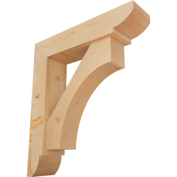 Ekena Millwork BKT0806X32X36WTL09SDF