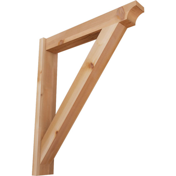 Ekena Millwork OUT06X30X36TRA08SWR
