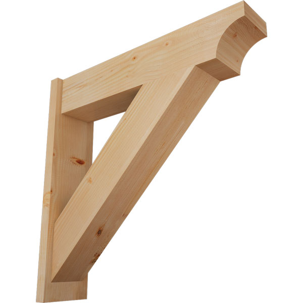 Ekena Millwork OUT08X32X32TRA08SDF
