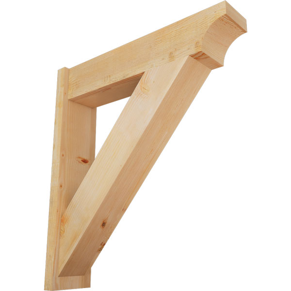 Ekena Millwork OUT08X34X38TRA08RDF