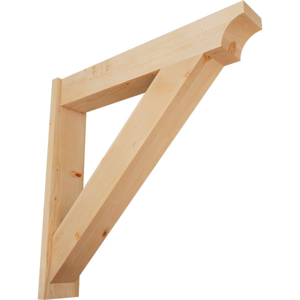 Ekena Millwork OUT08X40X40TRA08SDF