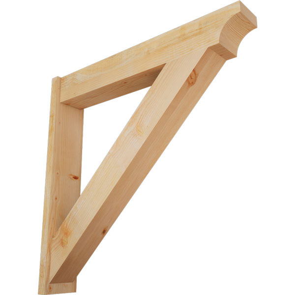 Ekena Millwork OUT08X46X46TRA08RDF