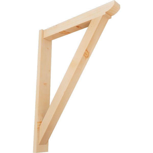 Ekena Millwork OUT06X34X46TRA09SDF