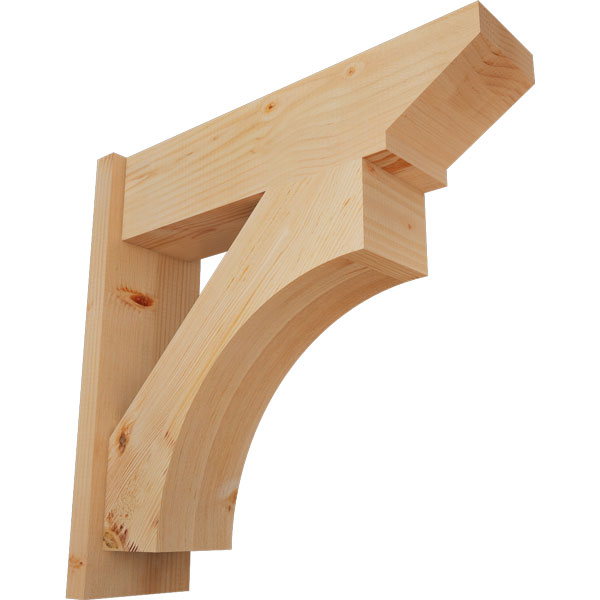 Ekena Millwork OUT08X26X26WTL07SDF