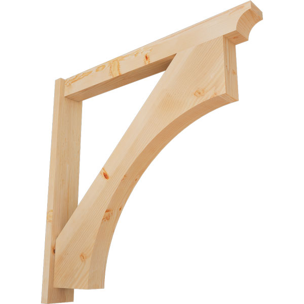 Ekena Millwork OUT06X40X40WTL08SDF