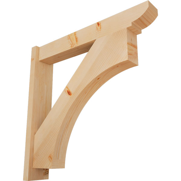 Ekena Millwork OUT06X30X30WTL09SDF