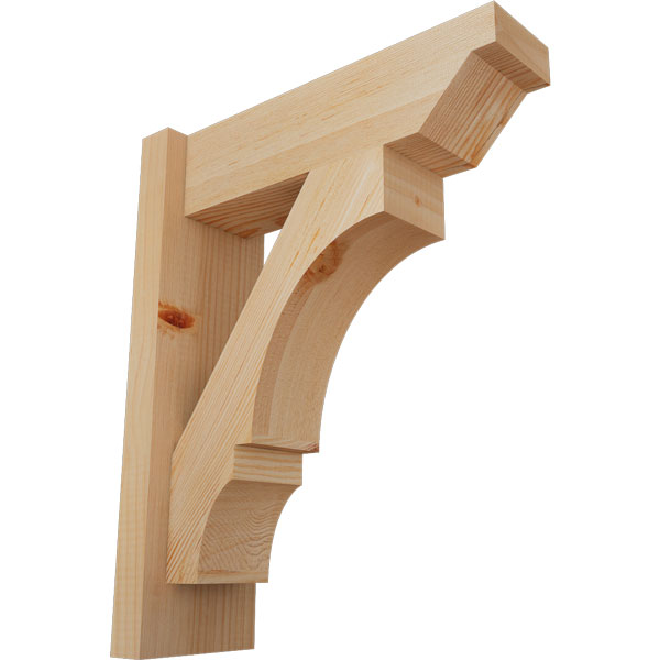 Ekena Millwork OUT06X16X20BOA10SDF