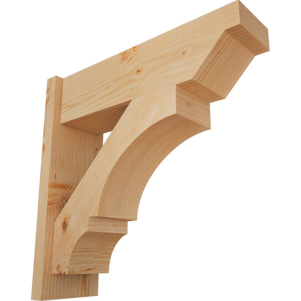 Ekena Millwork OUT08X24X24BOA10SDF