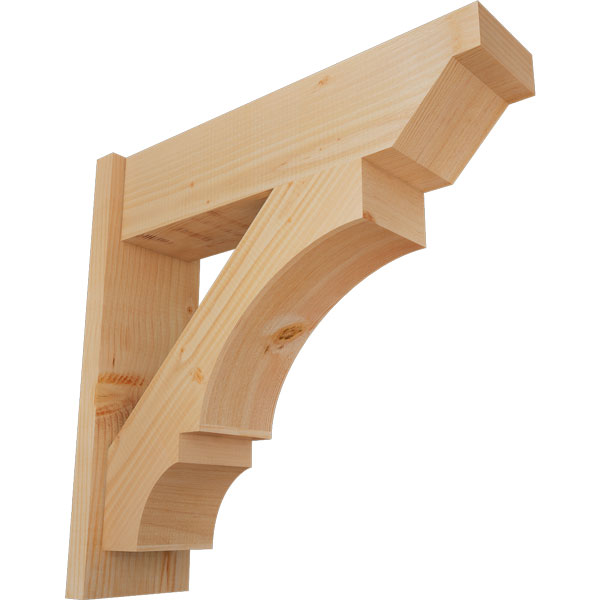 Ekena Millwork OUT08X26X26BOA10SDF