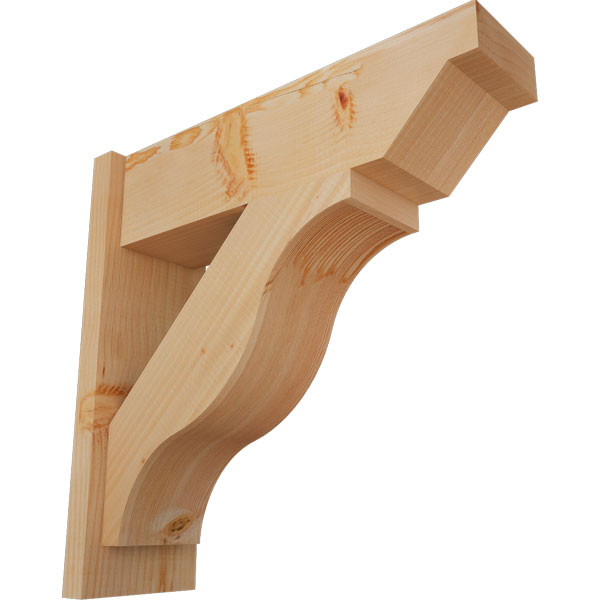 Ekena Millwork OUT08X24X24FST10SDF
