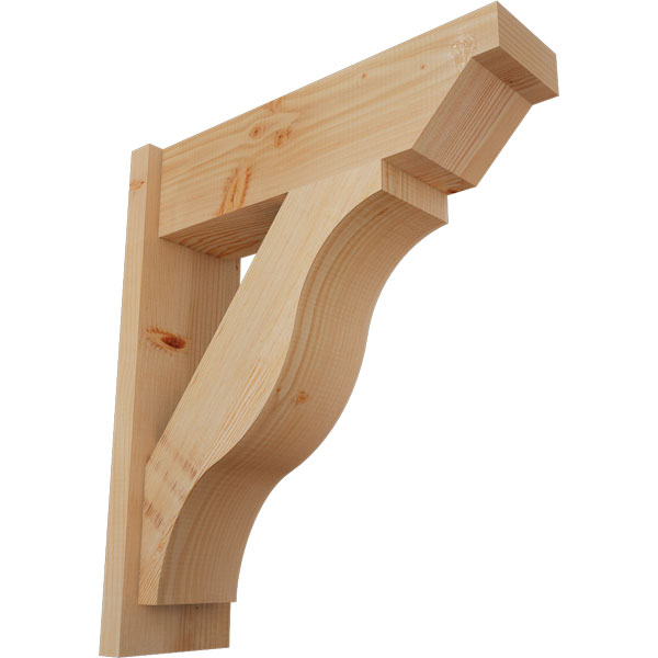 Ekena Millwork OUT08X24X28FST10SDF