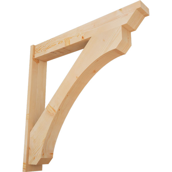 Ekena Millwork OUT08X48X48LEC10SDF