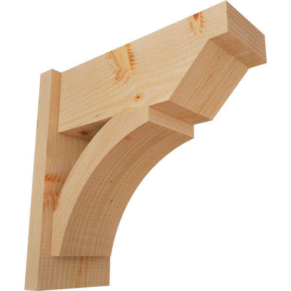 Ekena Millwork OUT08X18X18THR10SDF
