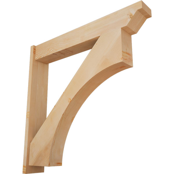 Ekena Millwork OUT08X44X44WTL10SDF