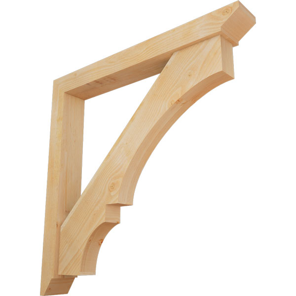 Ekena Millwork BKT0604X46X46BOA07RDF