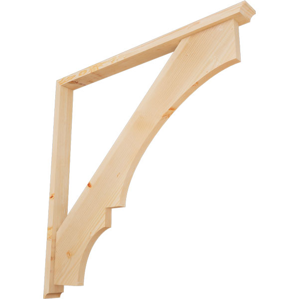 Ekena Millwork BKT0402X44X44BOA08SDF