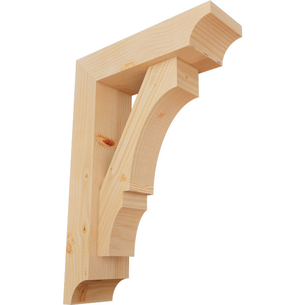 Ekena Millwork BKT0604X18X26BOA08SDF