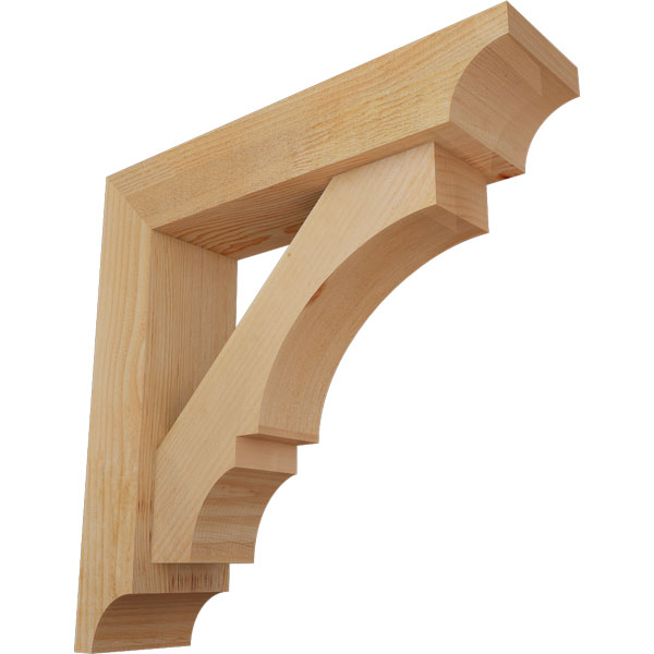 Ekena Millwork BKT0604X24X24BOA08RDF