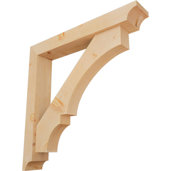 Ekena Millwork BKT0604X34X34BOA08SDF
