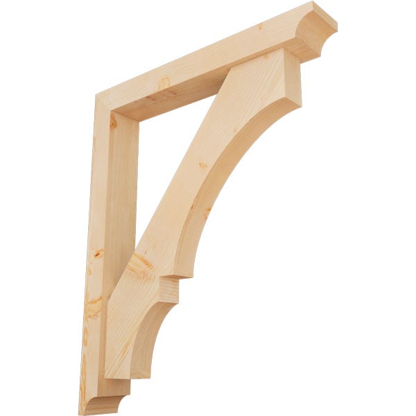 Ekena Millwork BKT0604X36X44BOA08SDF