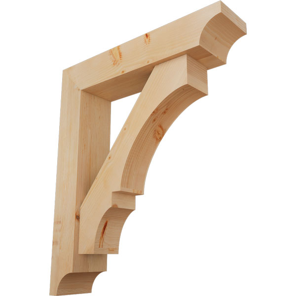 Ekena Millwork BKT0806X34X40BOA08SDF