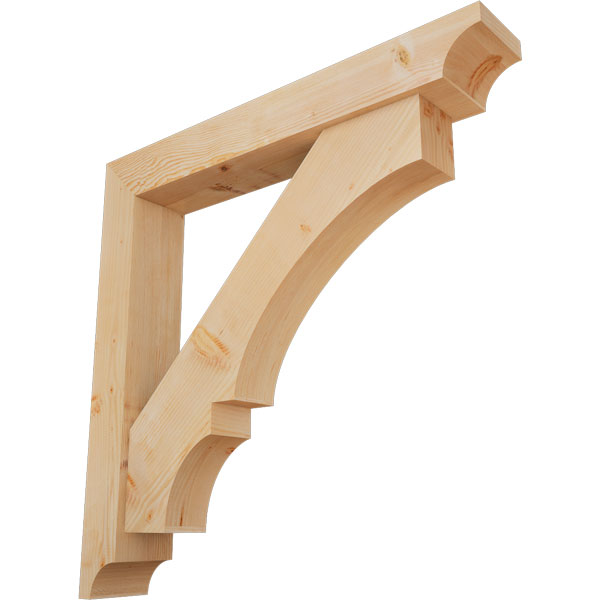 Ekena Millwork BKT0806X48X48BOA08SDF