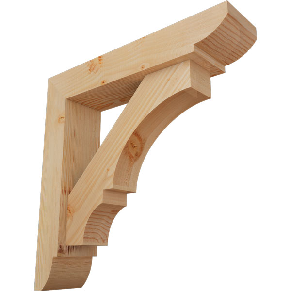 Ekena Millwork BKT0604X24X24BOA09SDF