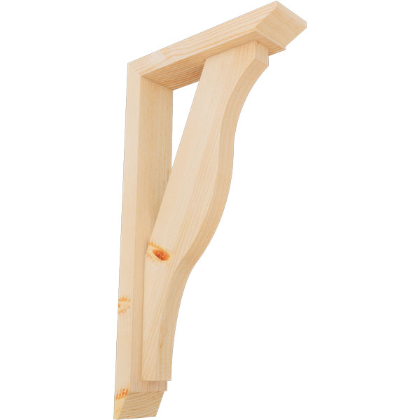 Ekena Millwork BKT0402X14X26FST07SDF