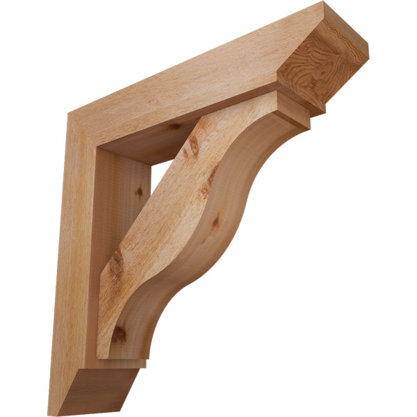 Ekena Millwork BKT0604X24X24FST07RWR