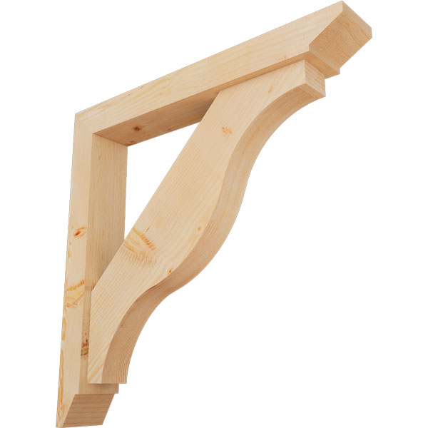 Ekena Millwork BKT0604X36X36FST07SDF
