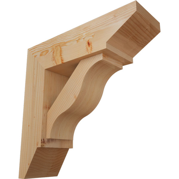 Ekena Millwork BKT0806X24X24FST07SDF
