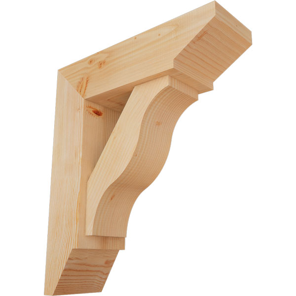 Ekena Millwork BKT0806X24X28FST07SDF