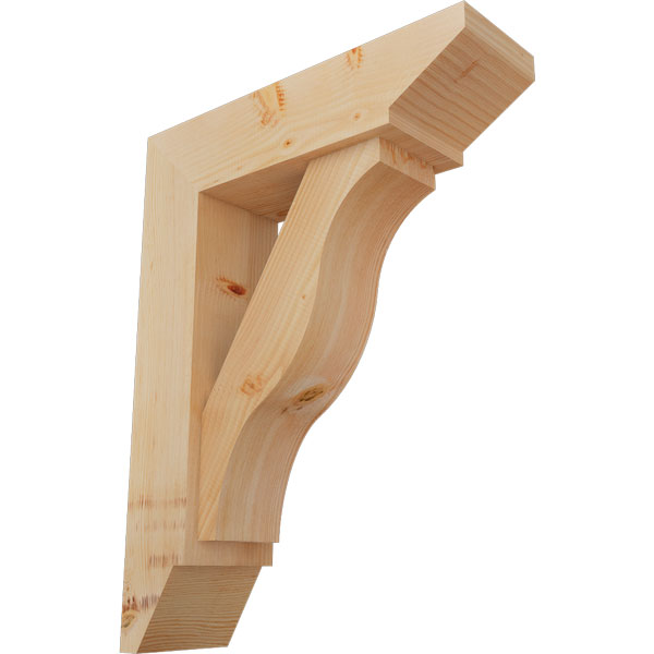Ekena Millwork BKT0806X26X34FST07SDF