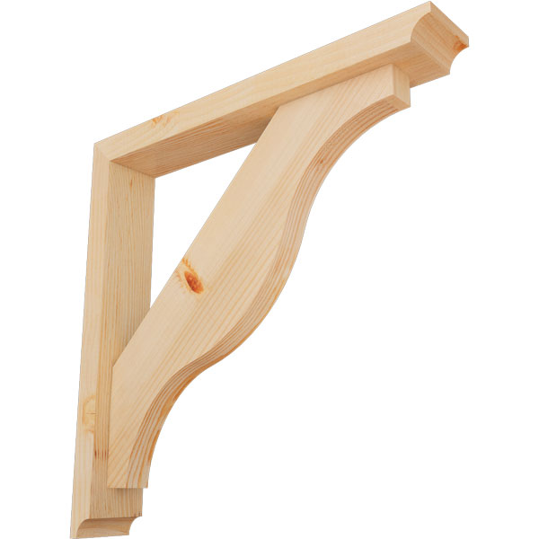 Ekena Millwork BKT0402X22X22FST08SDF