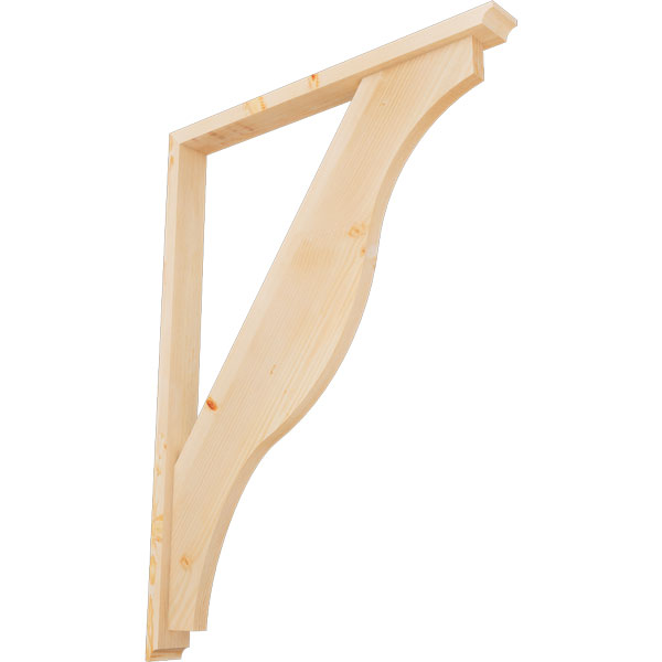 Ekena Millwork BKT0402X36X48FST08SDF