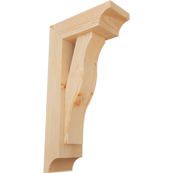 Ekena Millwork BKT0604X14X26FST08SDF