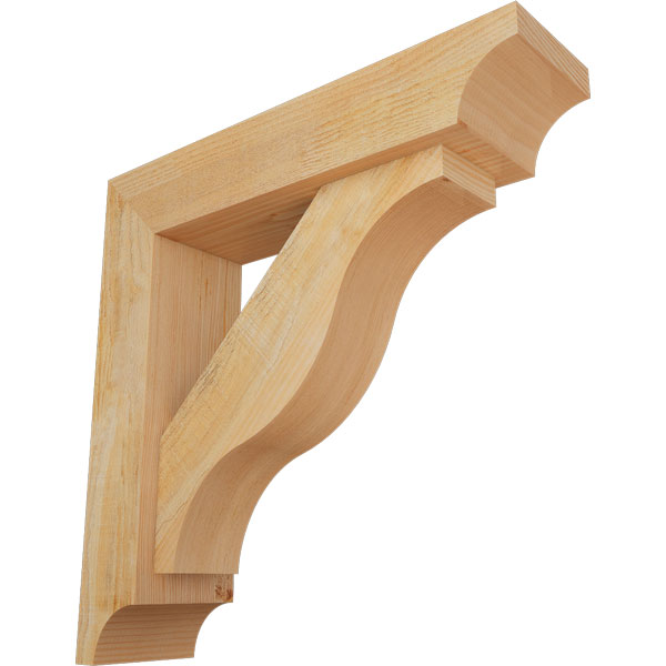 Ekena Millwork BKT0604X24X24FST08RDF