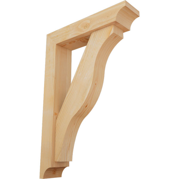 Ekena Millwork BKT0604X26X38FST08RDF