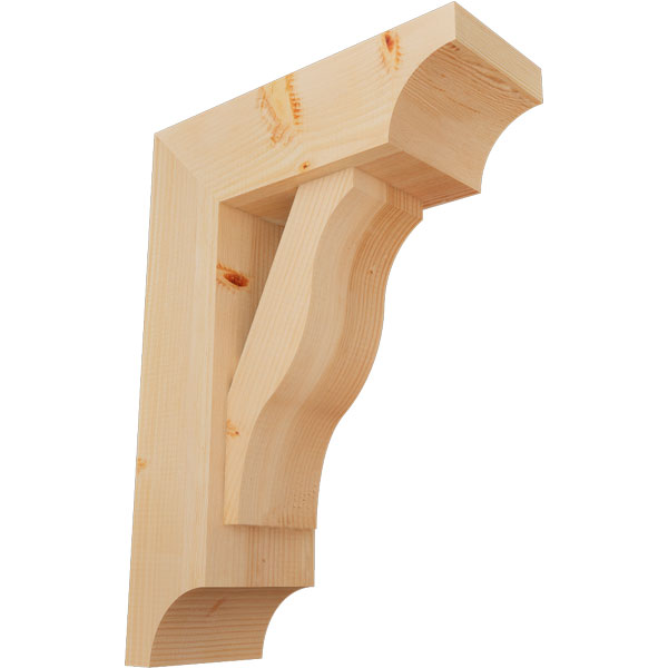 Ekena Millwork BKT0806X20X28FST08SDF
