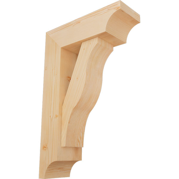 Ekena Millwork BKT0806X22X34FST08SDF
