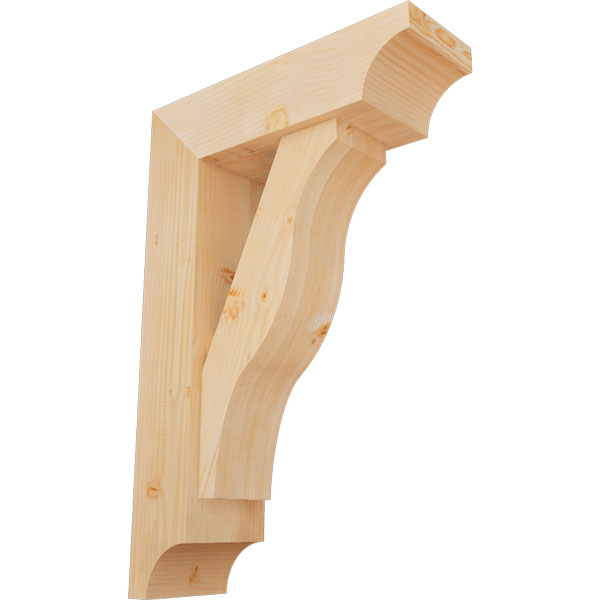 Ekena Millwork BKT0806X24X36FST08SDF