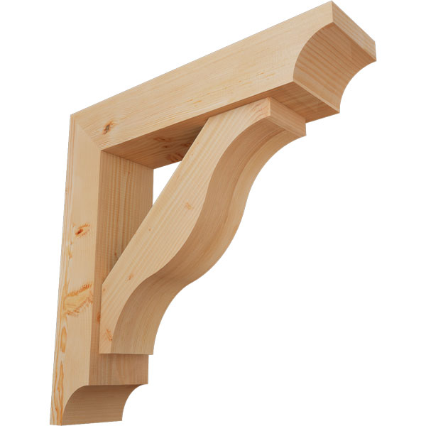 Ekena Millwork BKT0806X32X32FST08SDF