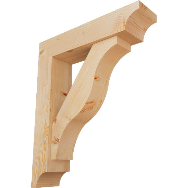 Ekena Millwork BKT0806X32X38FST08SDF