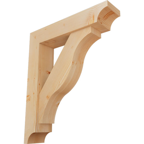 Ekena Millwork BKT0806X34X40FST08SDF