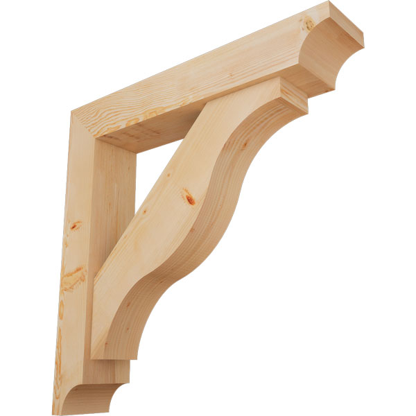 Ekena Millwork BKT0806X40X40FST08SDF