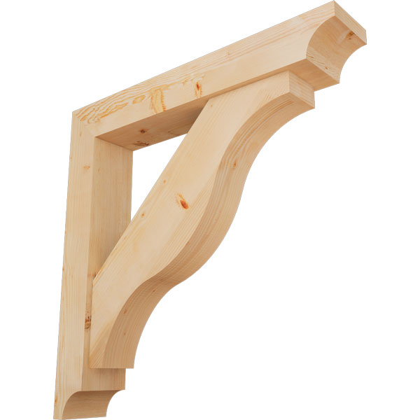Ekena Millwork BKT0806X44X44FST08SDF