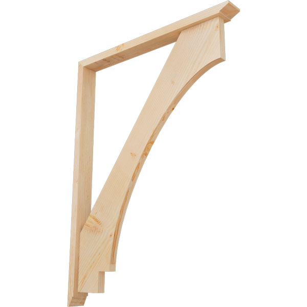 Ekena Millwork BKT0402X36X48IMP07SDF