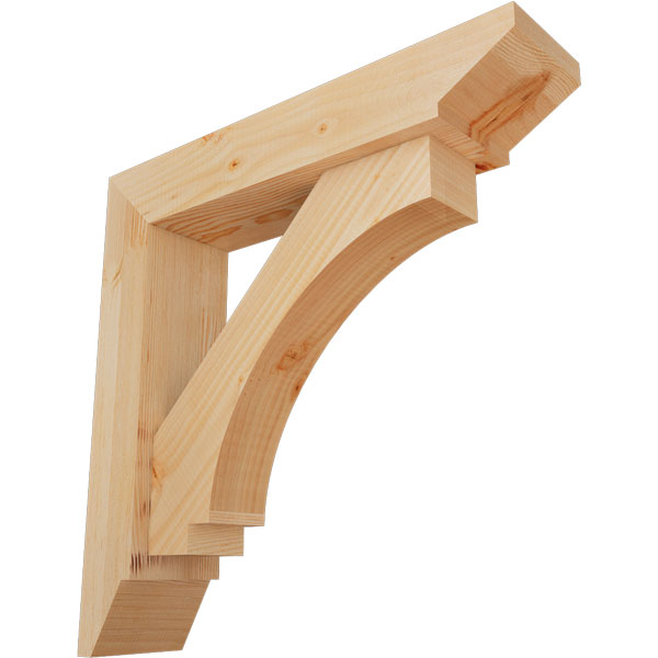 Ekena Millwork BKT0604X24X24IMP07SDF