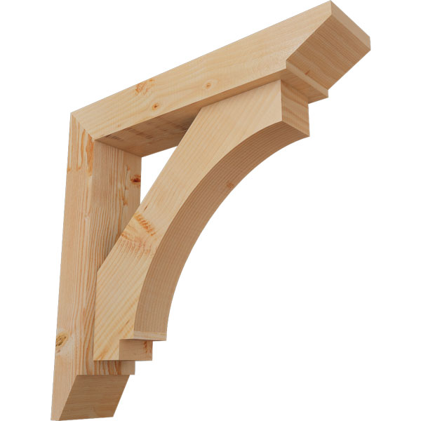 Ekena Millwork BKT0604X26X26IMP07SDF